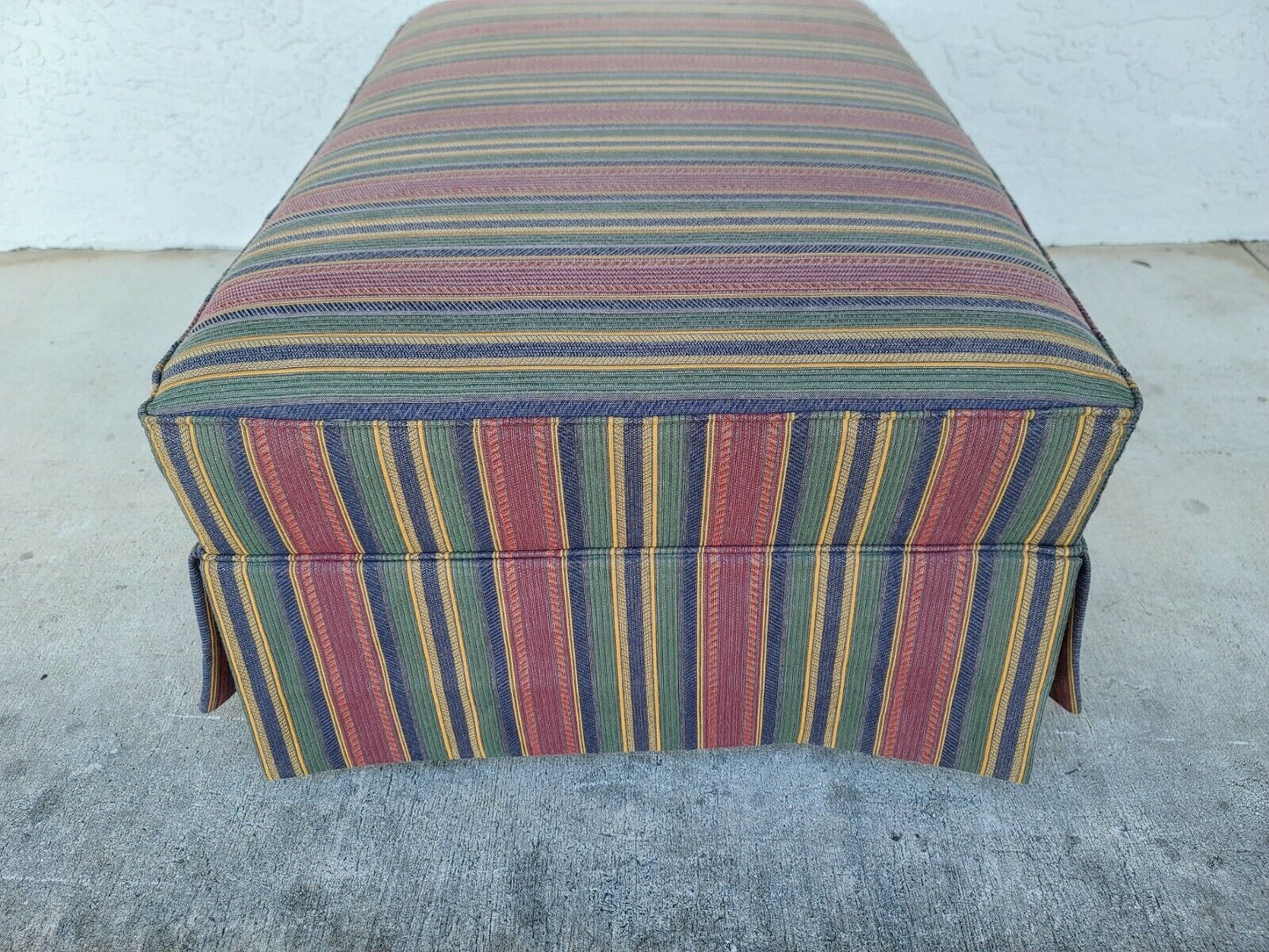 Large Rolling Ottoman Bench by Sherrill Furniture