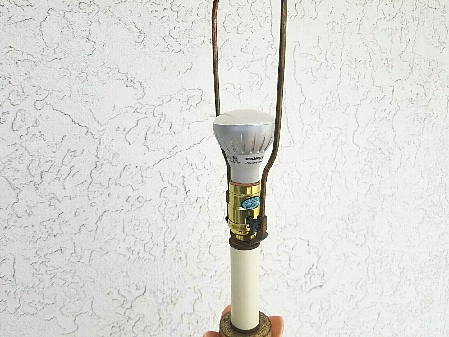 Serge Roche Glazed Ceramic Table Floor Lamp