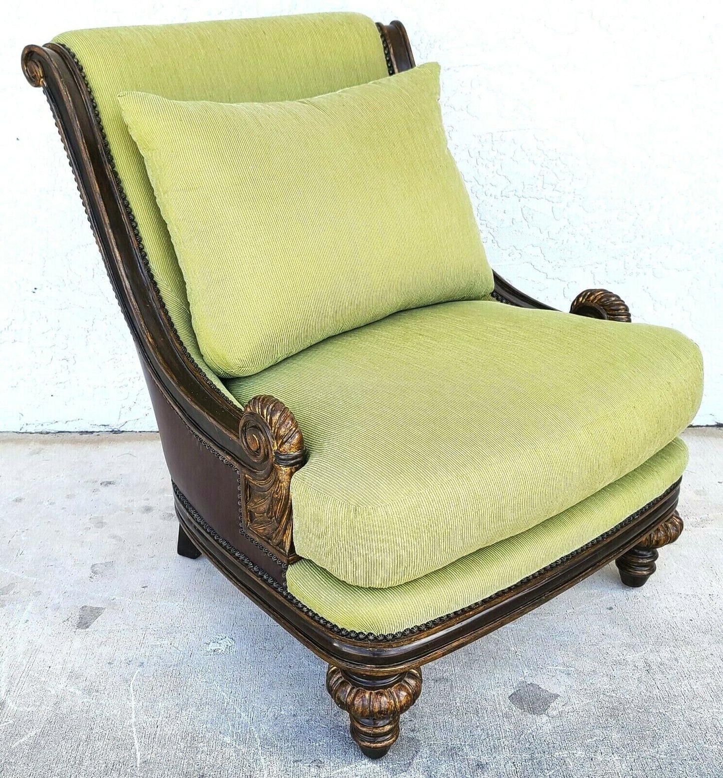 Marge Carson Huntington Manor Statement Lounge Chair Model HT49