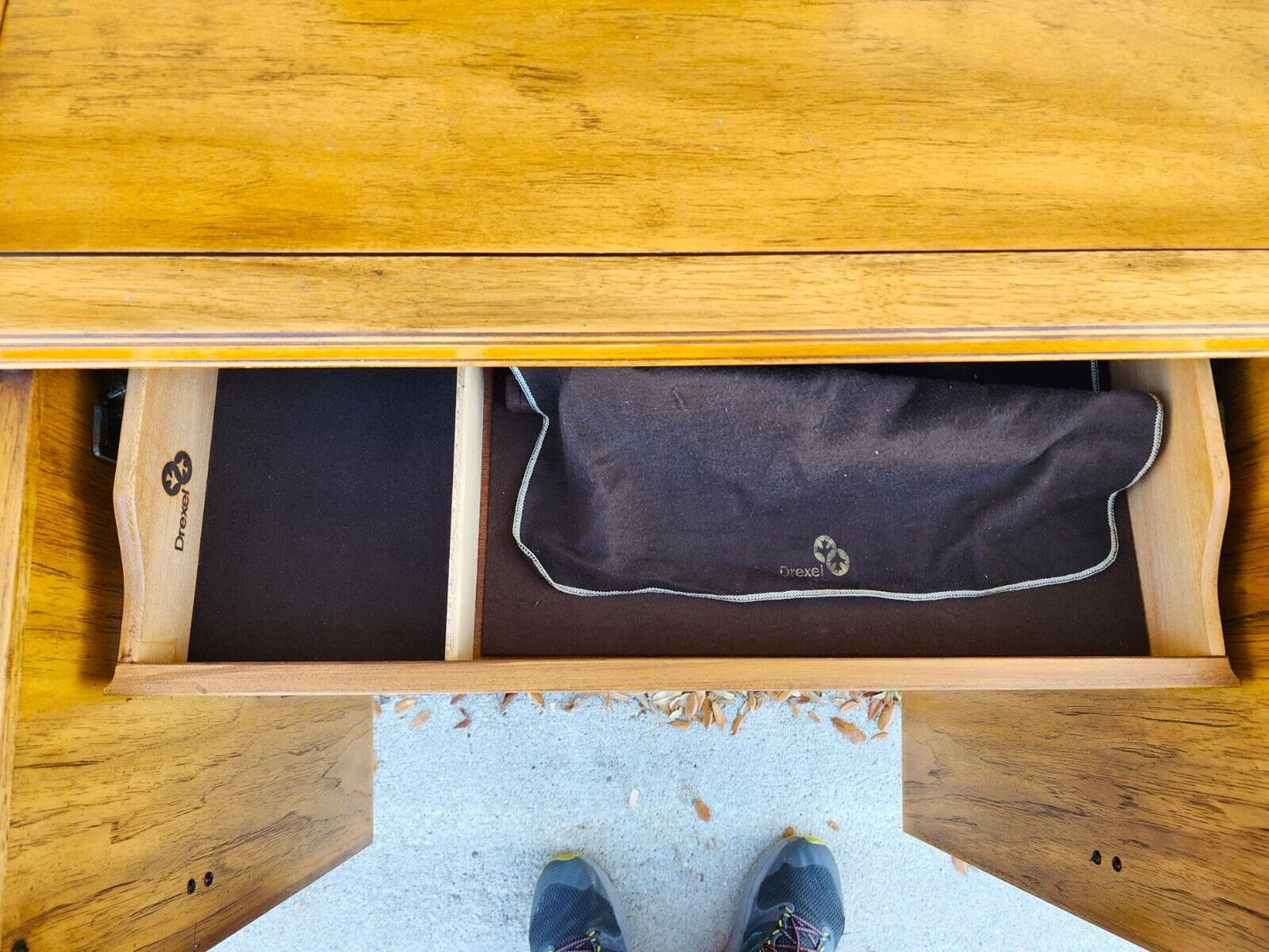 Vintage Dry Bar Buffet Sideboard Campaign Style PREFACE By DREXEL