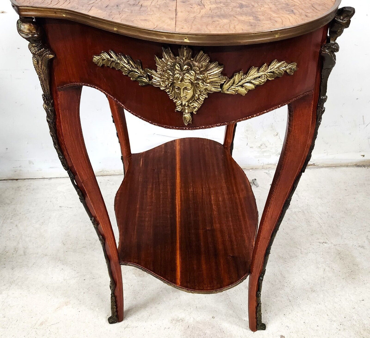 French Center Accent Lamp Table Louis XV Ormolu Mounts