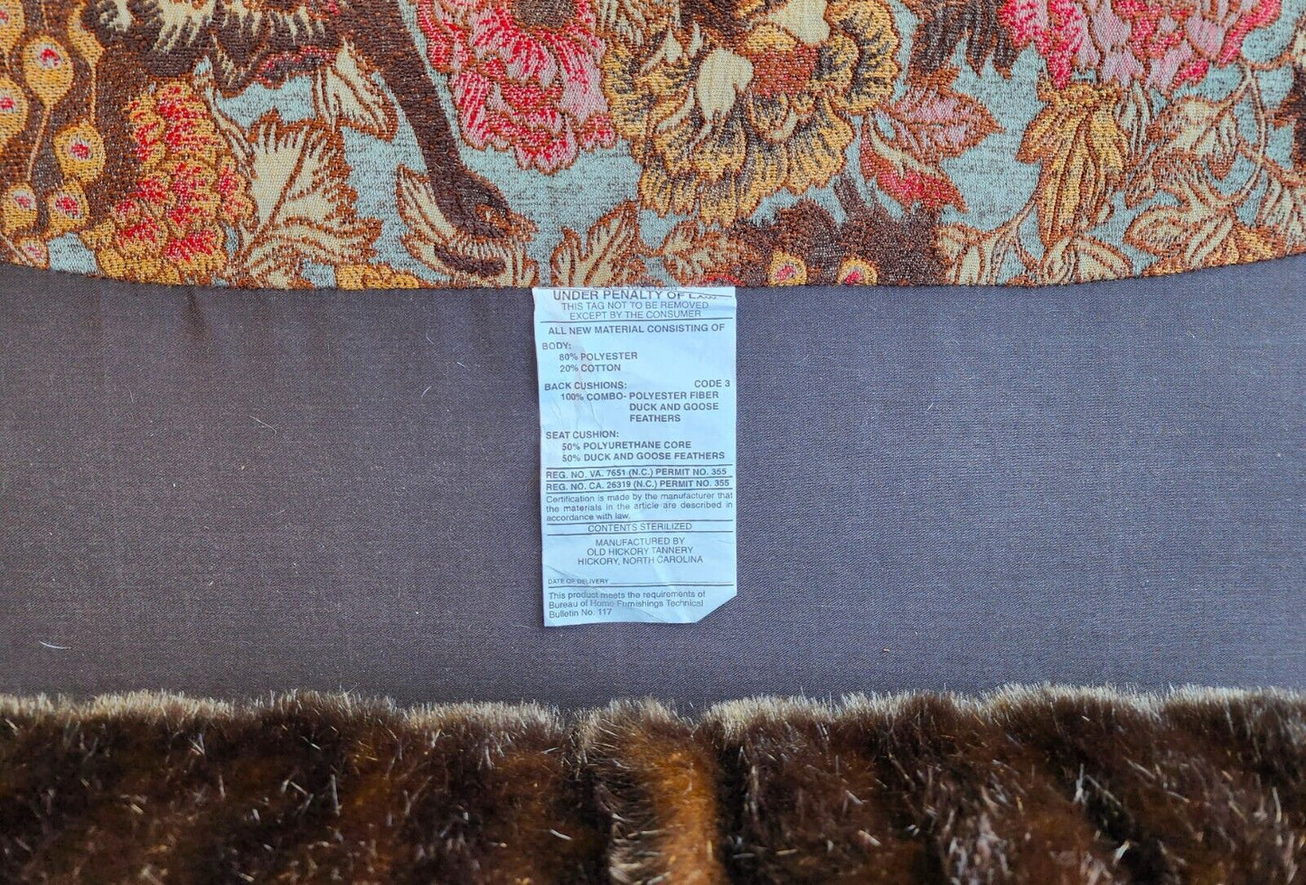 Settees & Ottoman Leather Upholstered 3 Piece Set by OLD HICKORY TANNERY