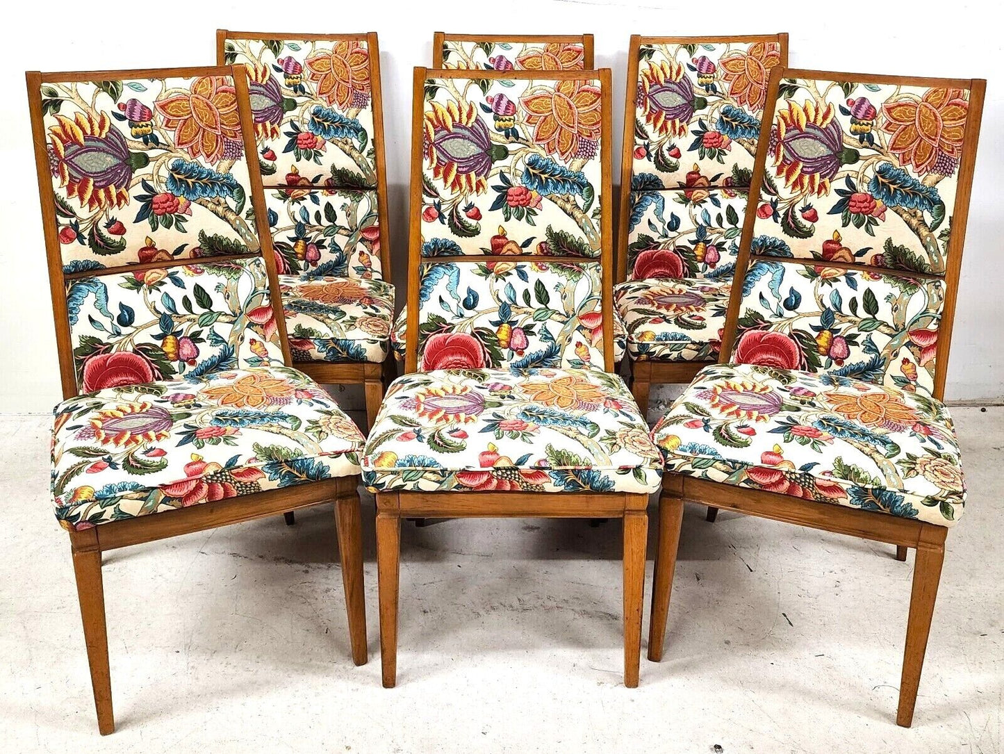 Set of 6 Vintage MCM Dining Chairs by KROEHLER