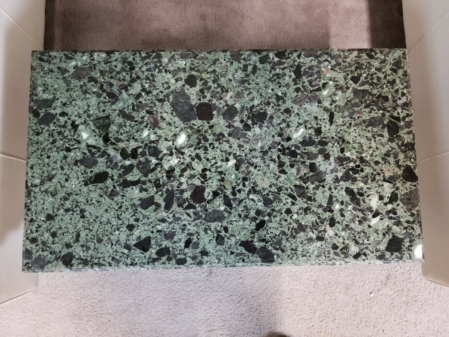 Italian Coffee Table Marble Bench Vintage