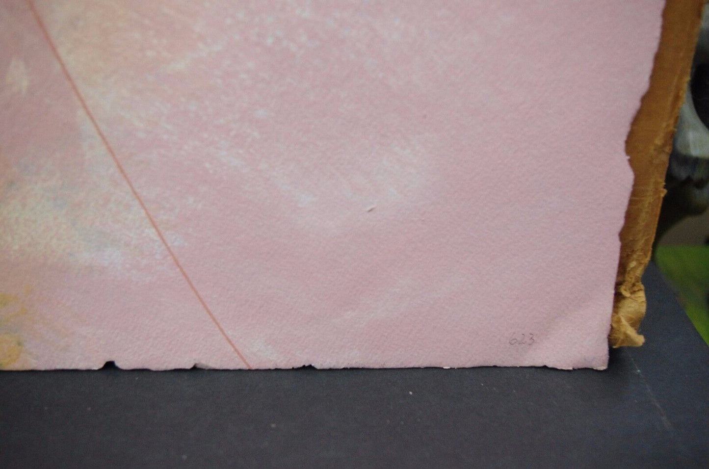 1988 Edward Goldman (1916-2006) "Summer Dreams" Acrylic Painting Signed