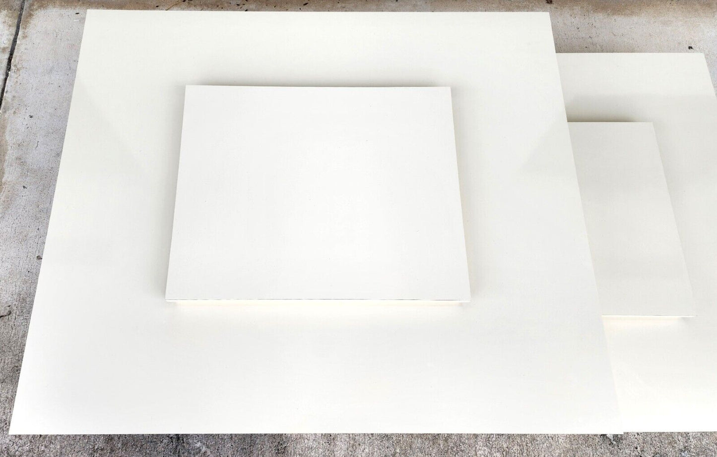 Vintage Coffee Table Mid Century Modern Laminate Low Profile