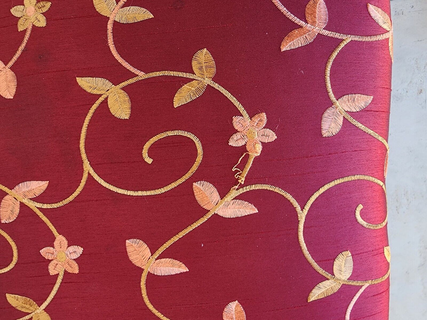 Faux Bois Dining Chairs Set of 6