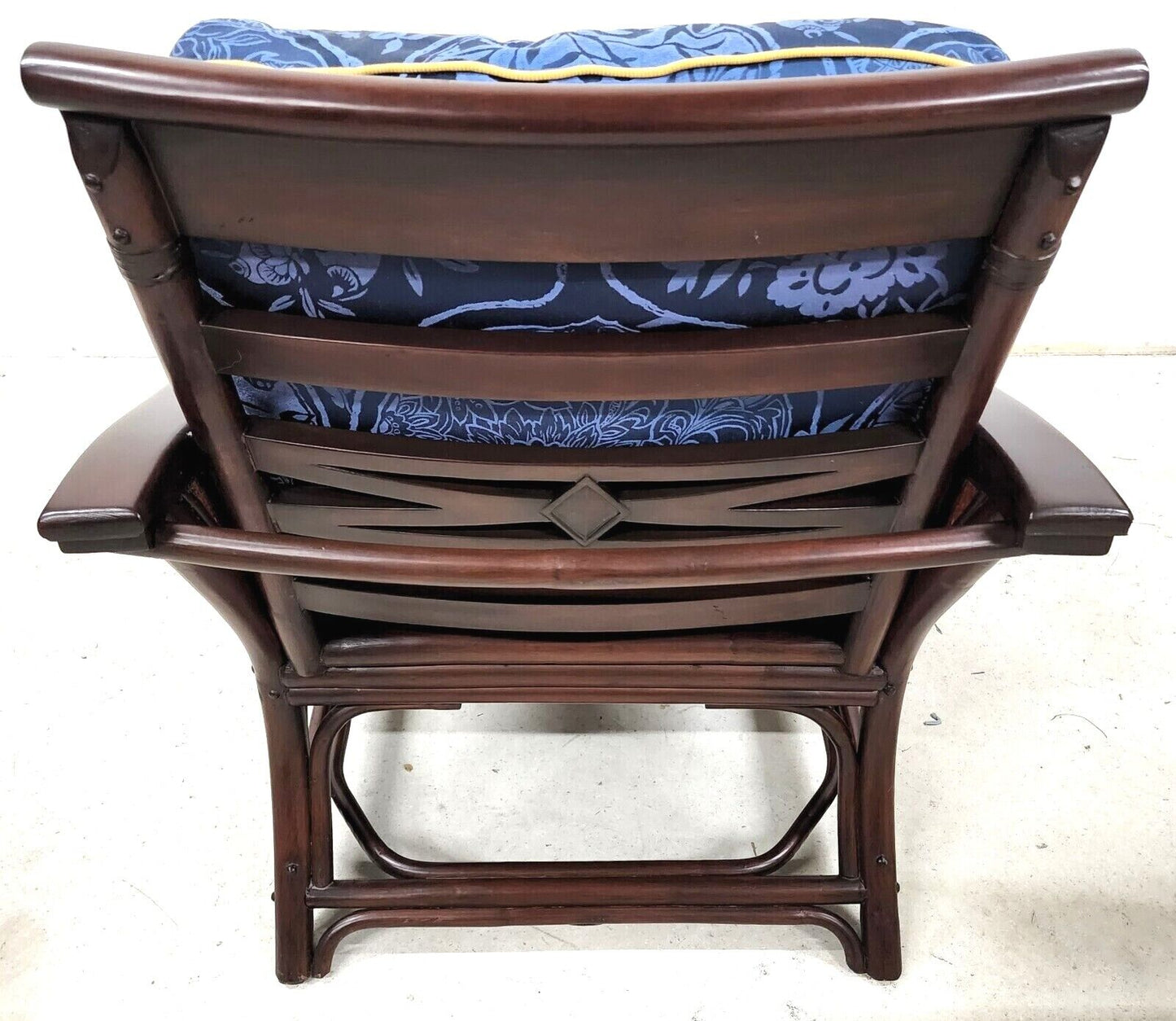 PALECEK Chaise Lounge Solid Wood Wicker