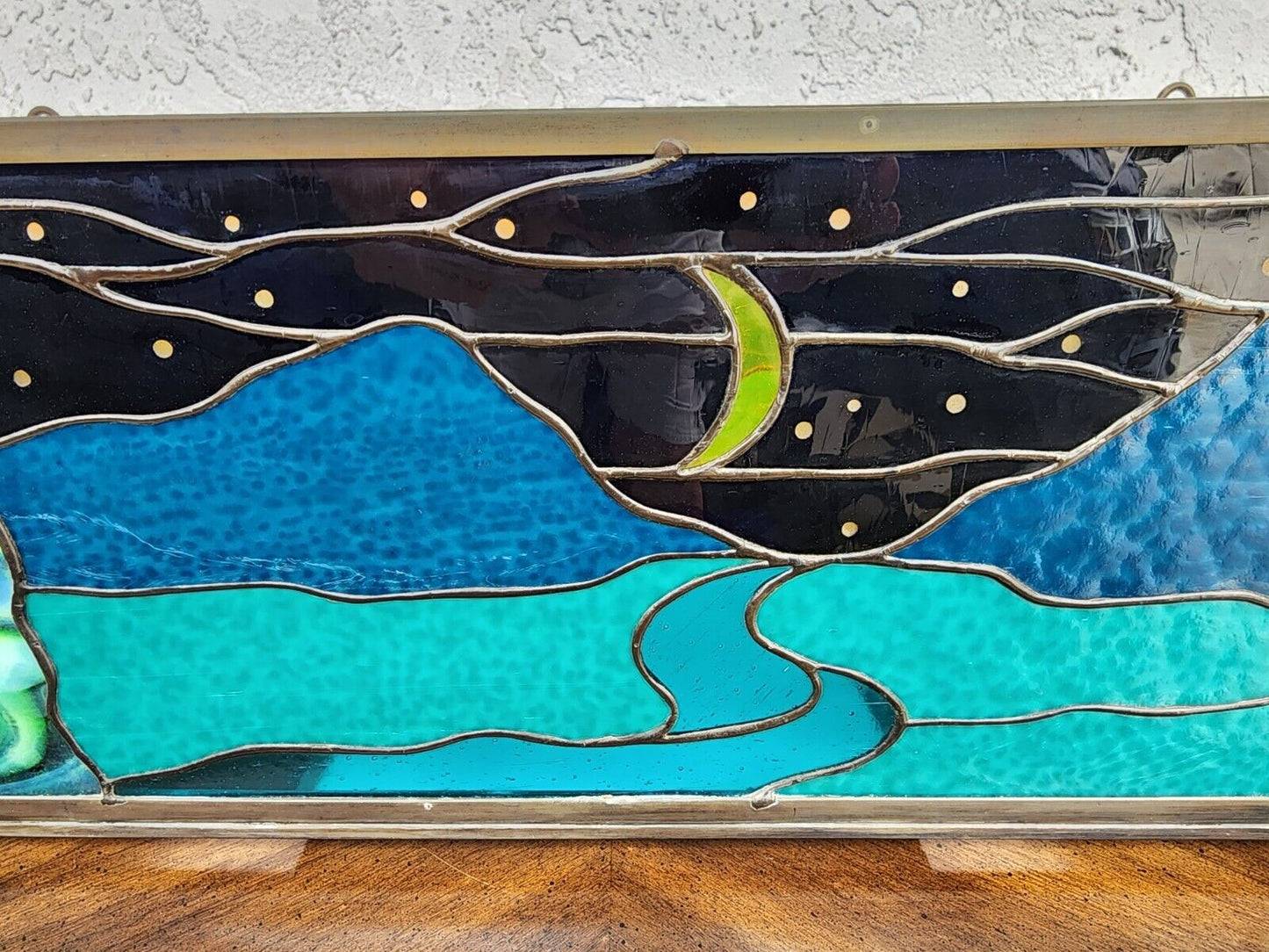 Stained Glass Hanging Ceiling Light Box