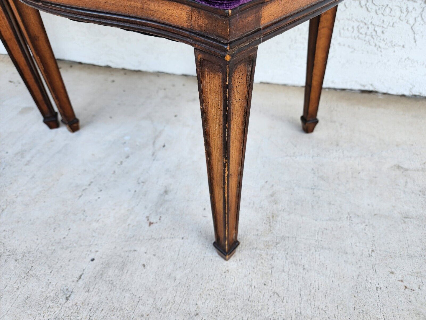 Vintage Regency Armchairs Dining Accent New Upholstery
