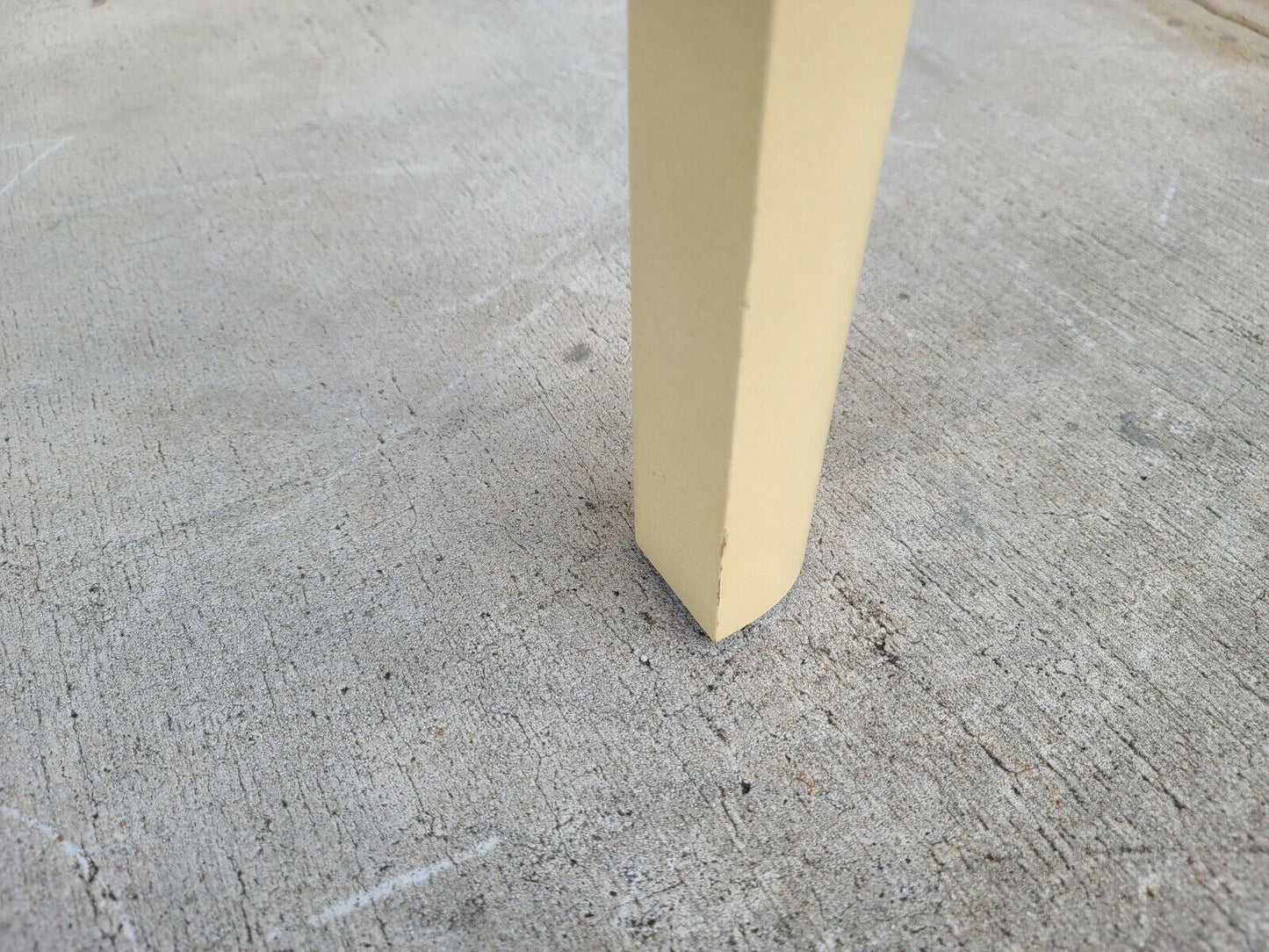 KARL SPRINGER Style Faux Lacquered Goatskin Side End Table