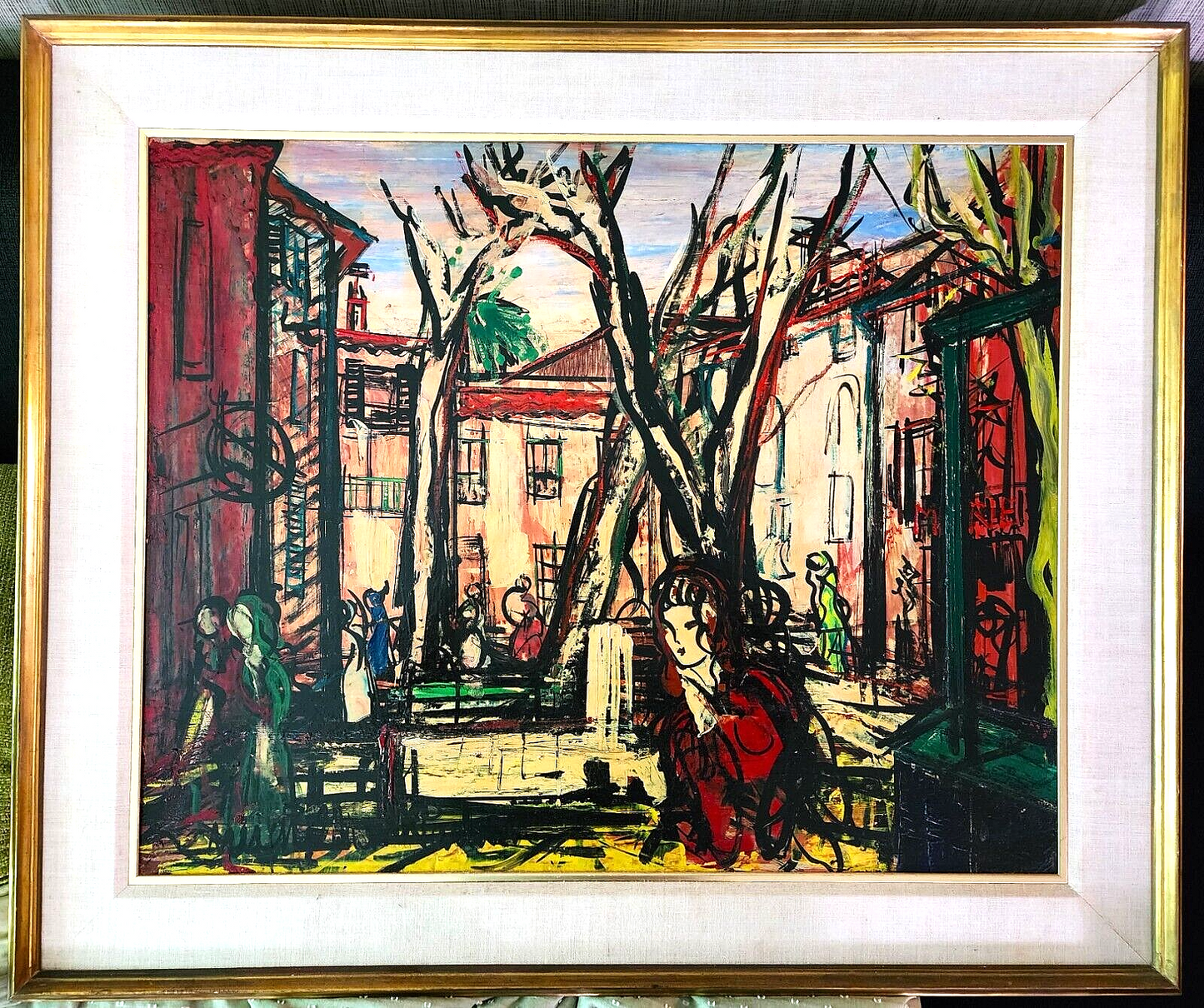 Michel Marie Poulain French Oil Painting