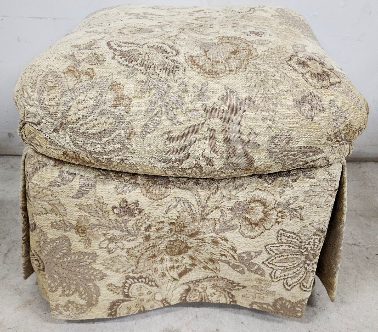Ottoman Pouf Footstool by MARGE CARSON