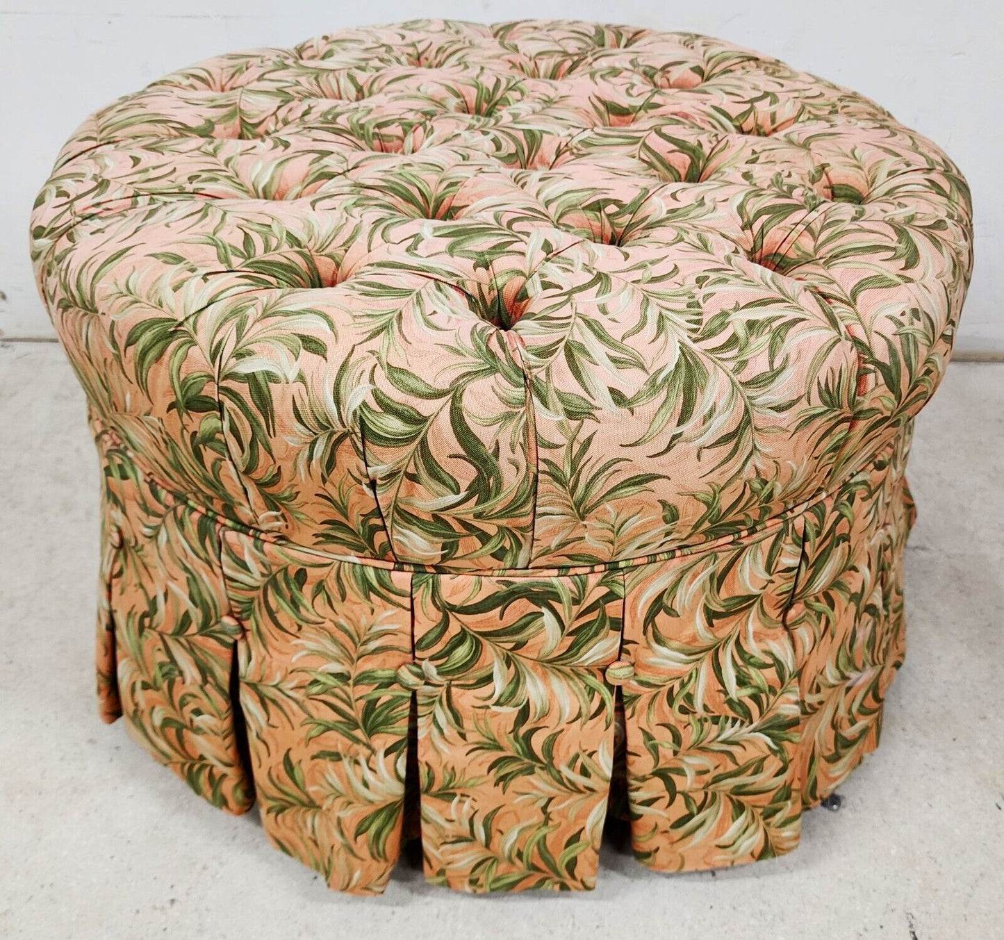 Tropical Coastal Ottoman Ethan Allen