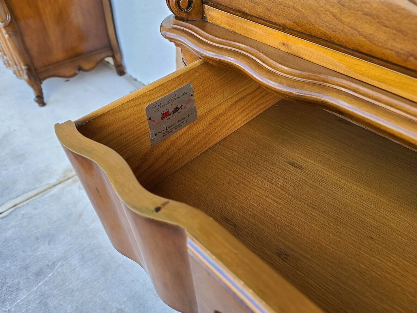 Louis XV French Provincial Sculptural Highboy Dresser by DANIEL JONES NEW YORK