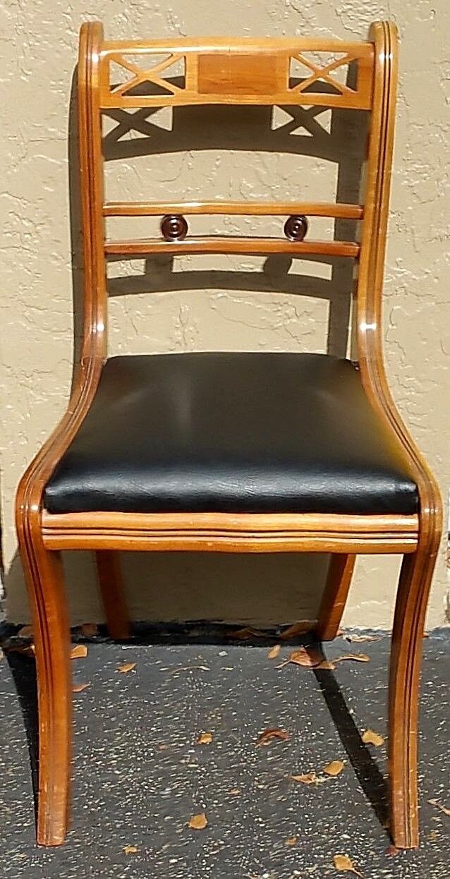 Mines of Downley Handmade Dining Accent Chair Buckinghamshire England RARE in US