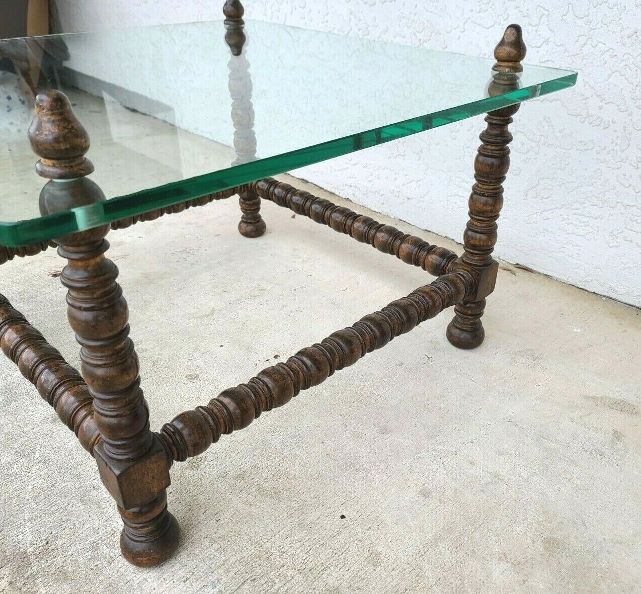 Mid Century Spanish Revival Coffee Side Center Table