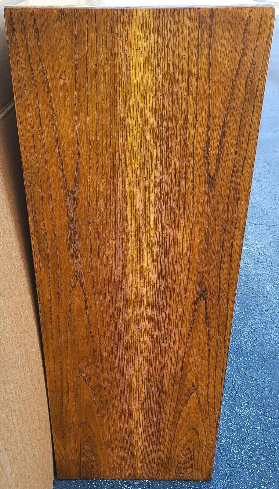 Mid Century Modern Brutalist Highboy Dresser by LANE