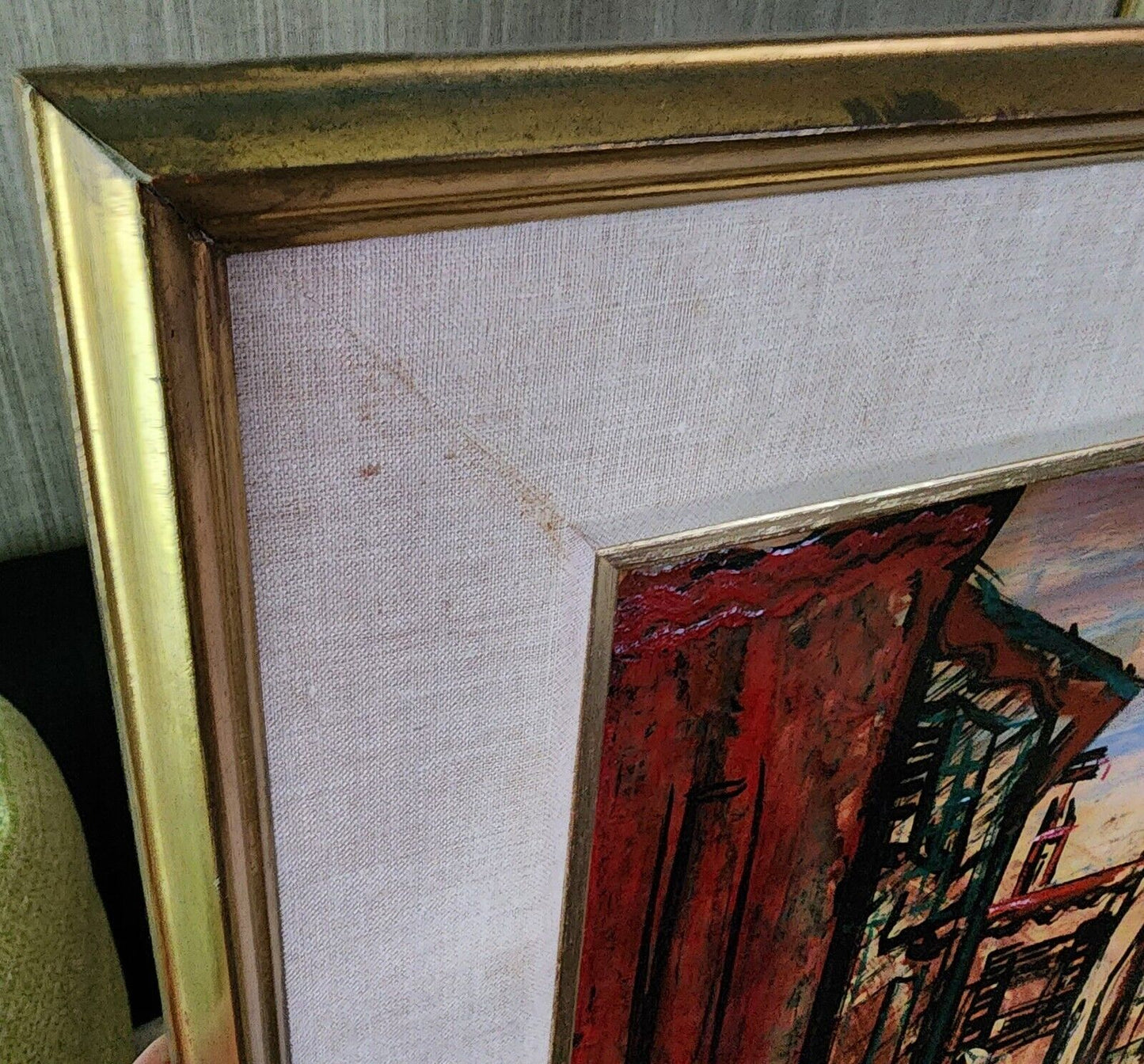 Michel Marie Poulain French Oil Painting