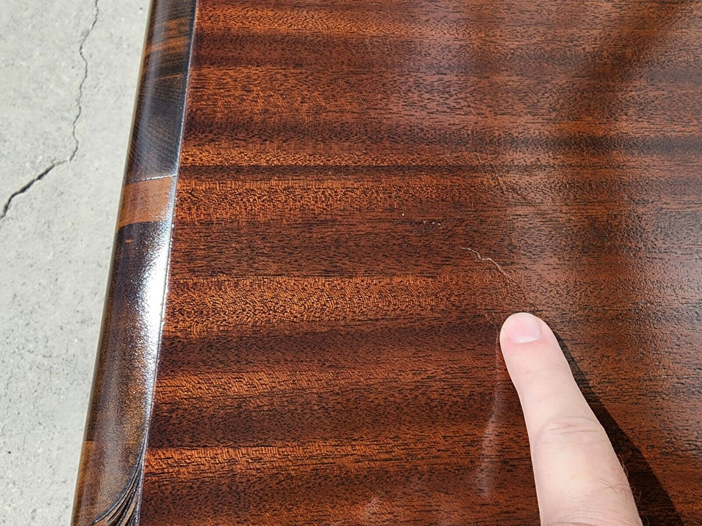 Antique Dining Table Walnut by ROYAL FURNITURE Co as Featured in FORBES MAGAZINE