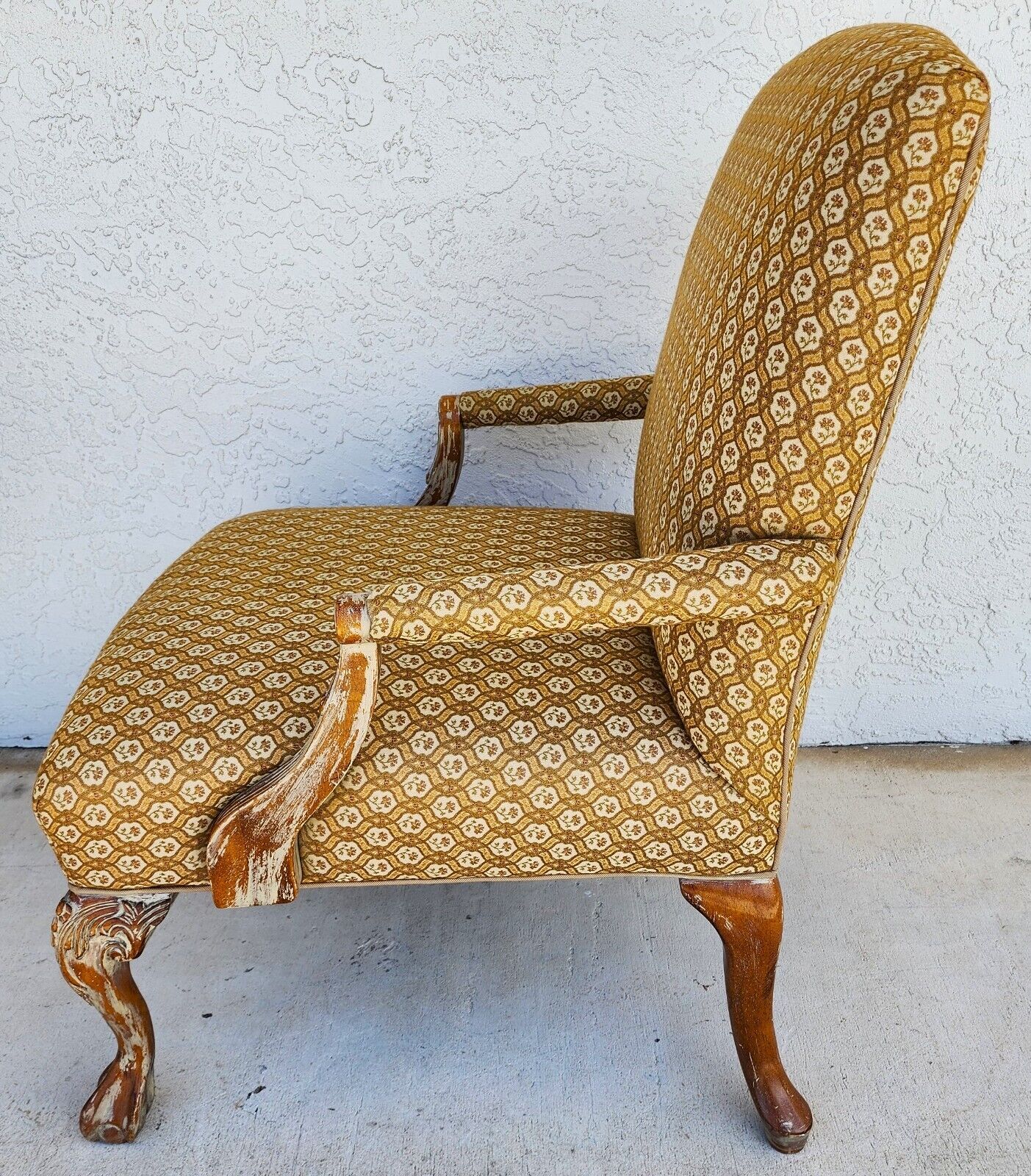 French Provincial Armchair Lounge Chair