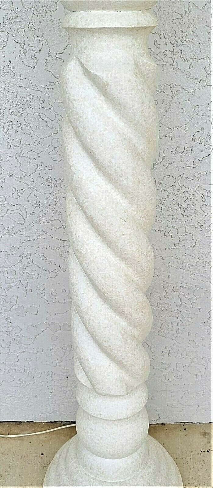 1970's MICHAEL TAYLOR Style Architectural Spiral Floor Lamp