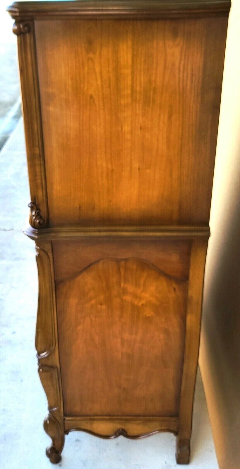 Louis XV French Provincial Sculptural Highboy Dresser by DANIEL JONES NEW YORK