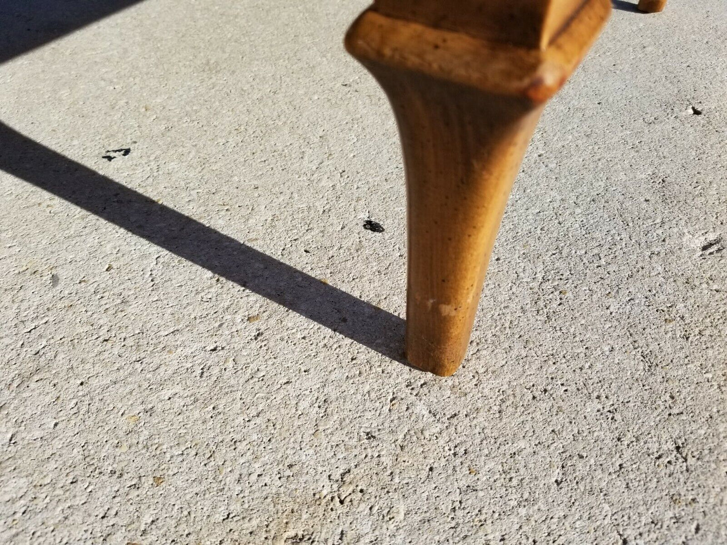Pair of Vintage Italian Provincial Hand Carved Side End Tables