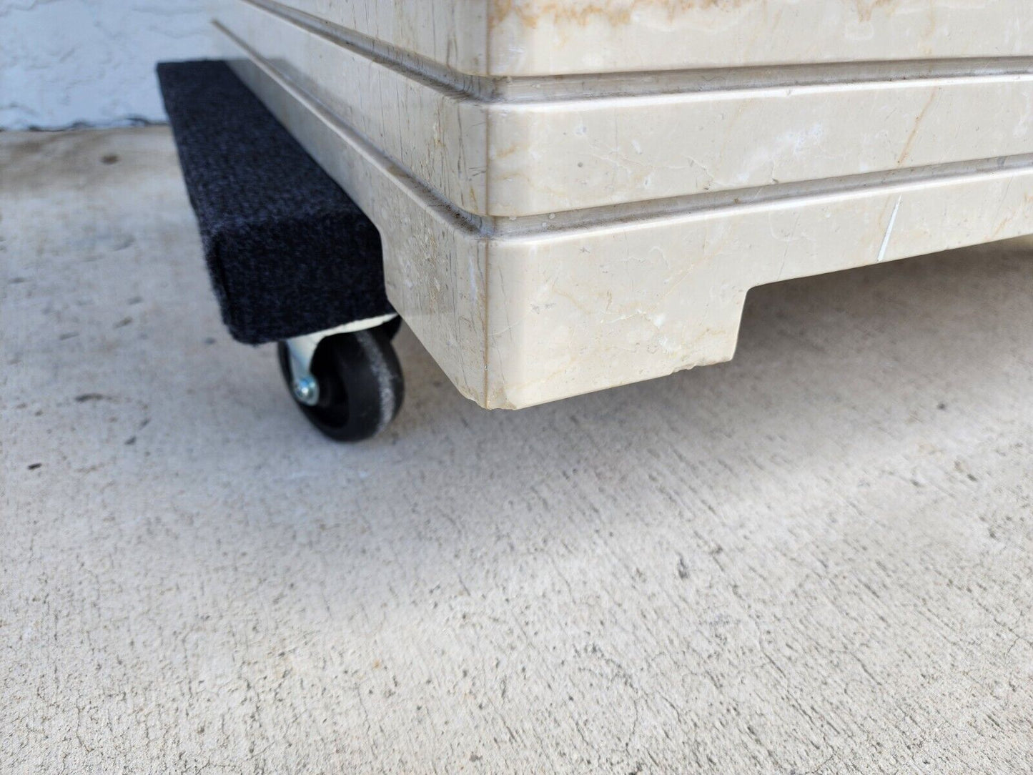 Side Center Table Marble Vintage Lighted Custom Made