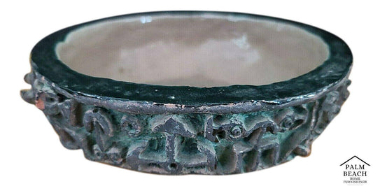1958 Signed Collectible Hollywood Celebrity FRANK FAY Tahitian Art Pottery Bowl