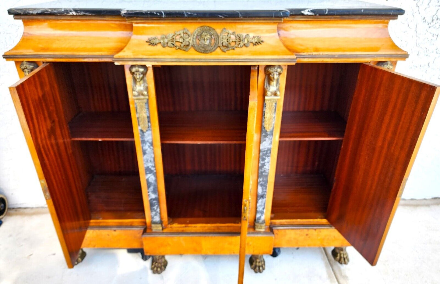 French Louis XV Bar Cabinet Buffet