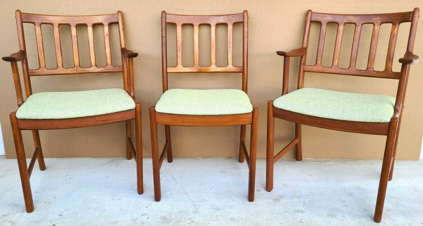 Johannes Andersen Teak Dining Chairs for Uldum Møbelfabrik - Set of 4