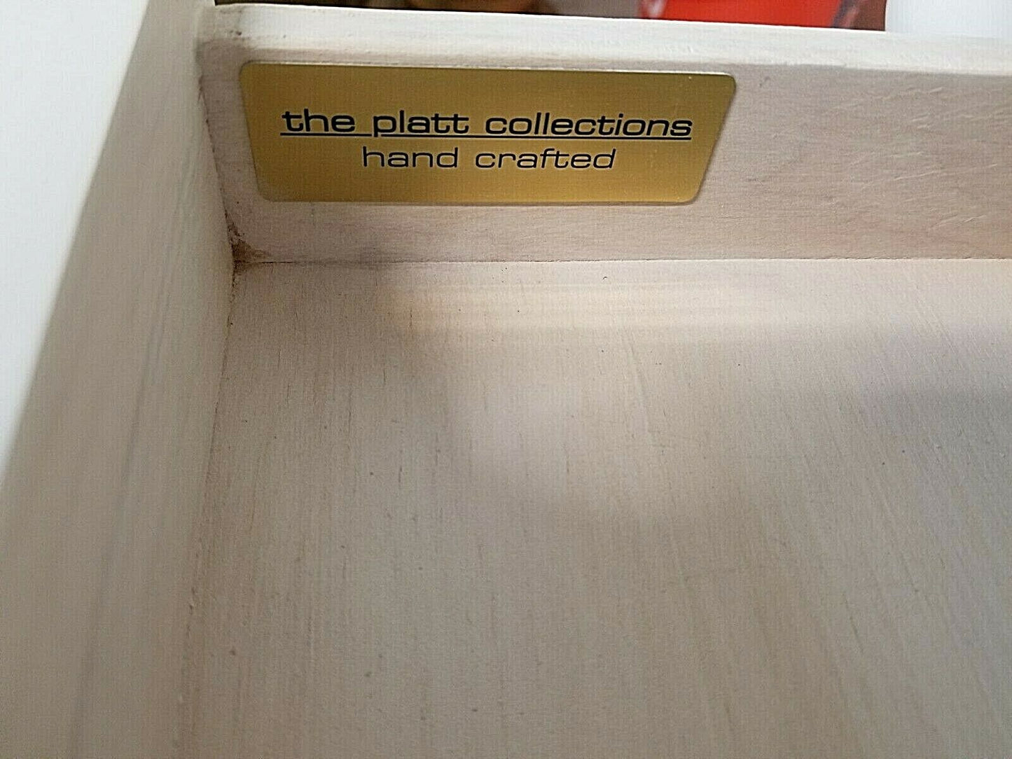 PLATT COLLECTIONS Modern Beach Coastal Nightstand Side Table