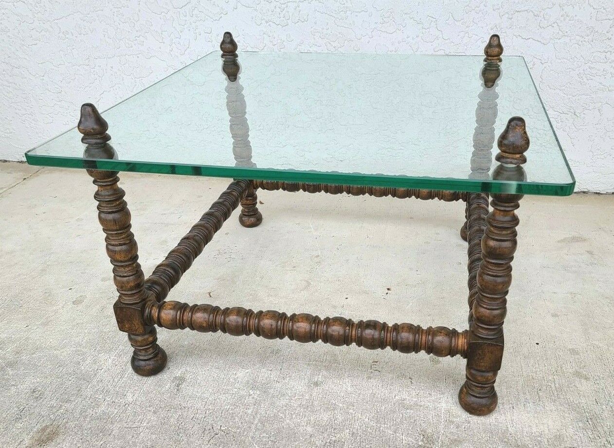 Mid Century Spanish Revival Coffee Side Center Table