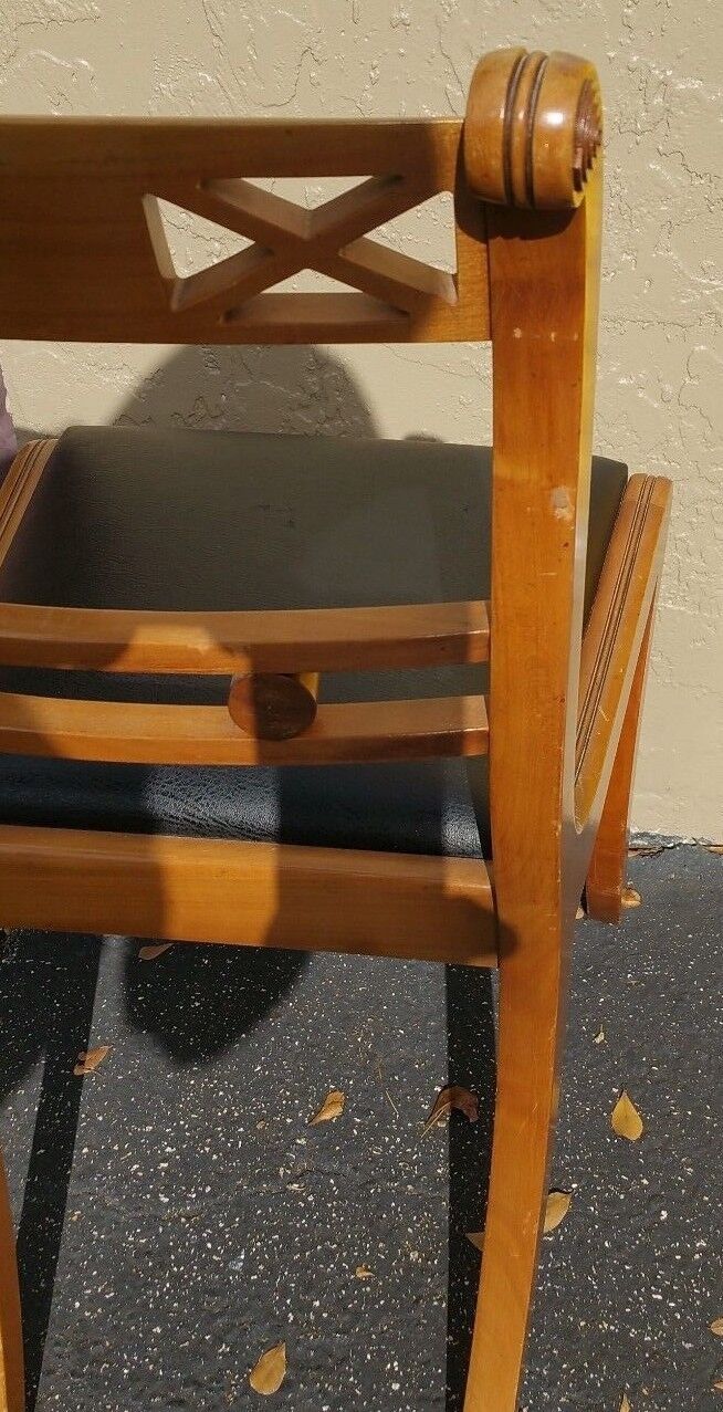 Mines of Downley Handmade Dining Accent Chair Buckinghamshire England RARE in US