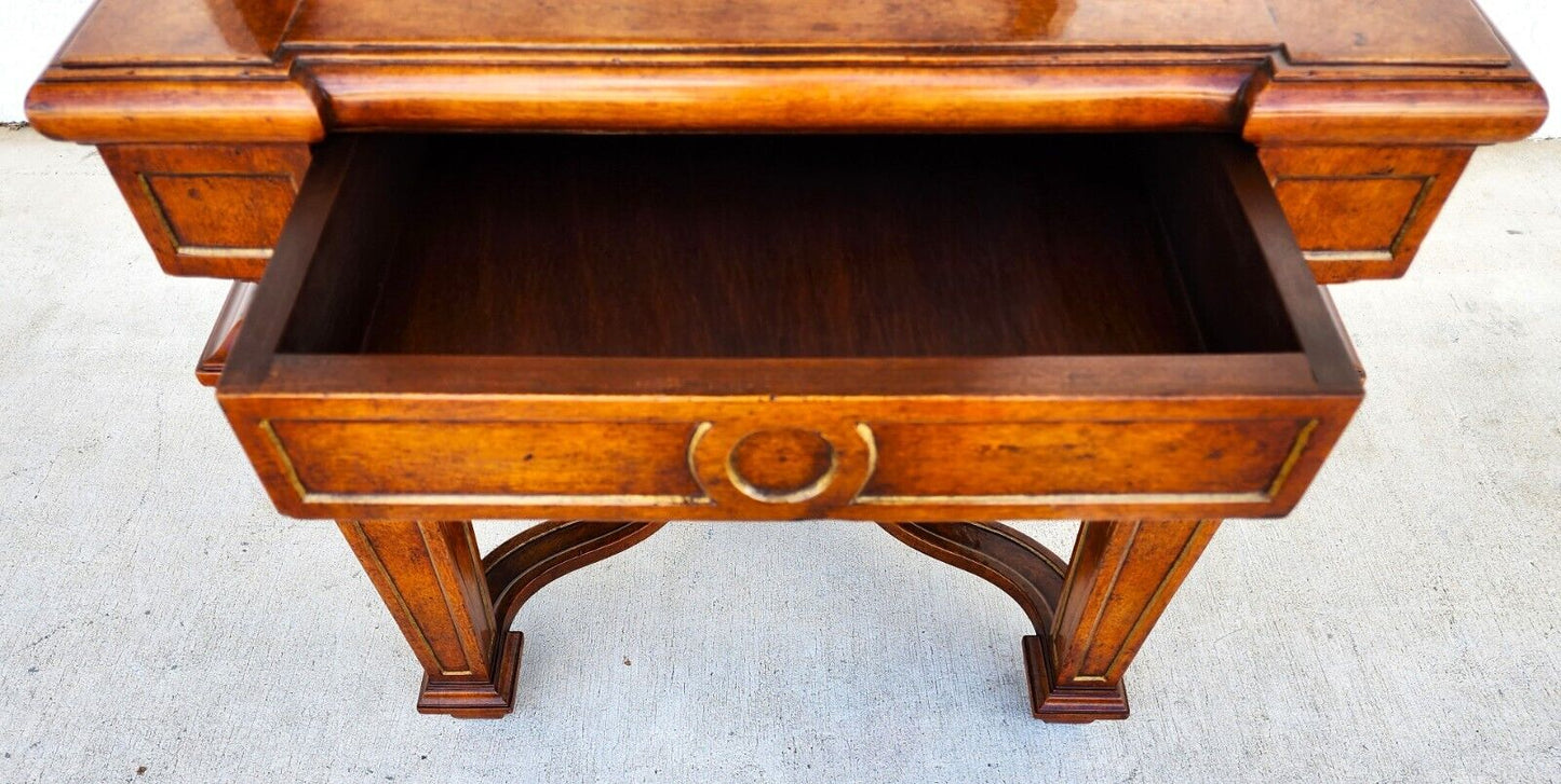 Solid Wood Side End Table by MICHAEL TAYLOR