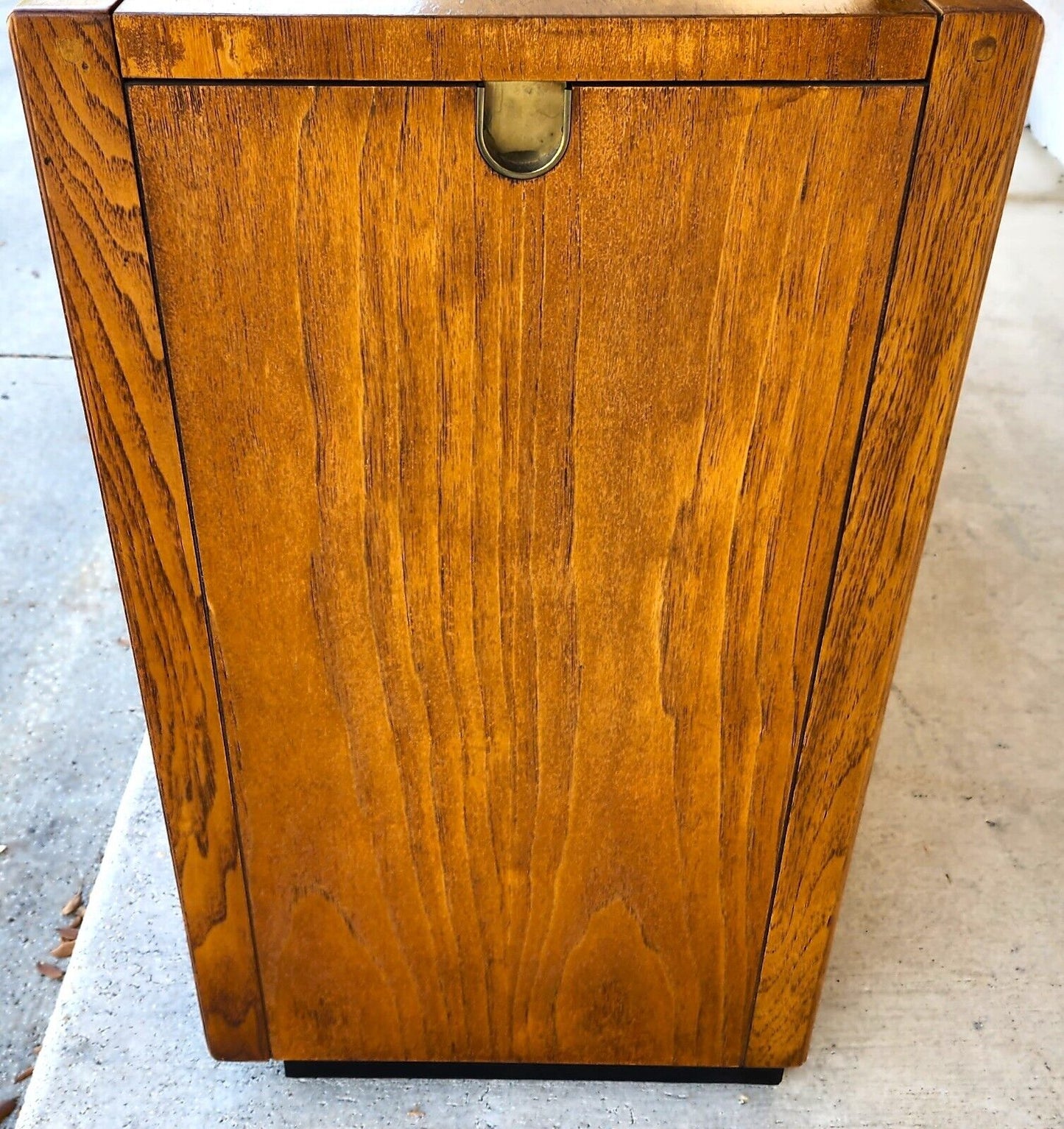 Vintage Dry Bar Buffet Sideboard Campaign Style PREFACE By DREXEL