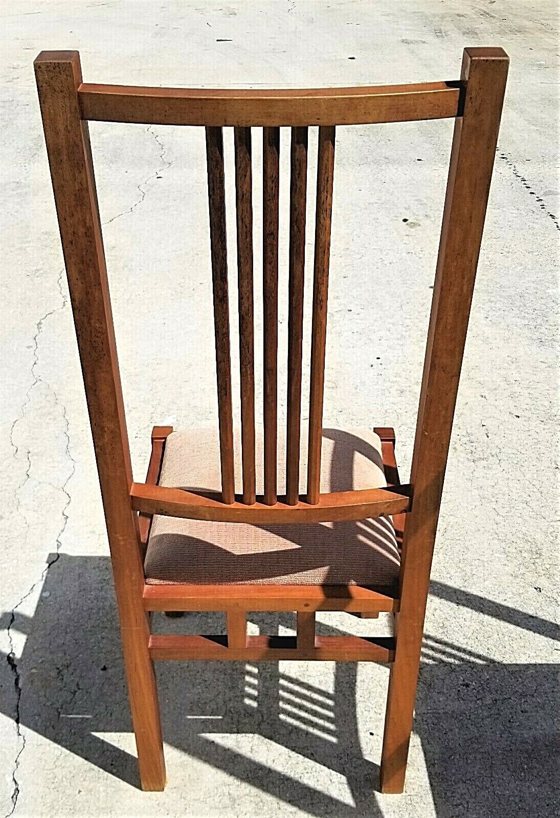 Set of 4 Mission Arts & Crafts Thomas Moser Style Dining Chairs