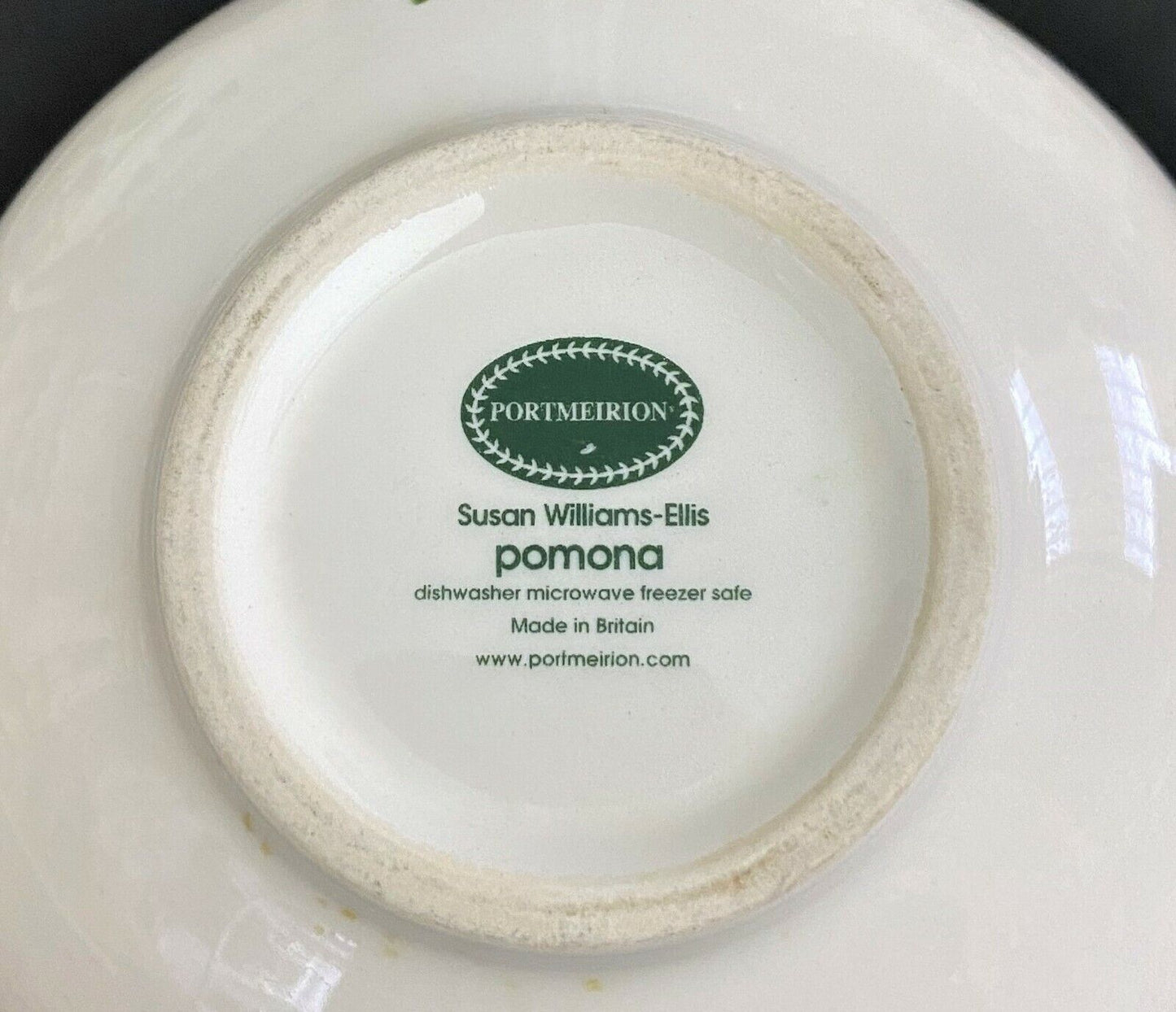 (1) PORTMEIRION Pomona Botanical Orange Pear Creamer