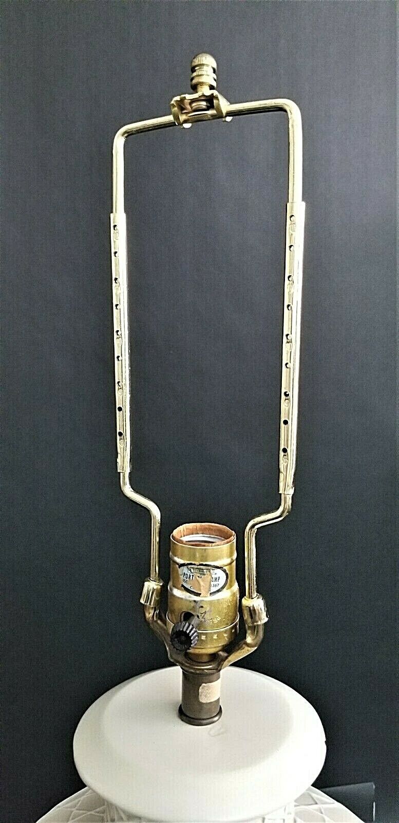 1979 Large CHAPMAN Iris Table Lamp