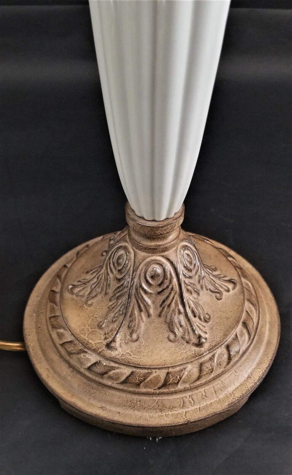 Pair of Elegant LENOX QUOIZEL Table Lamps with Coordinated Shades