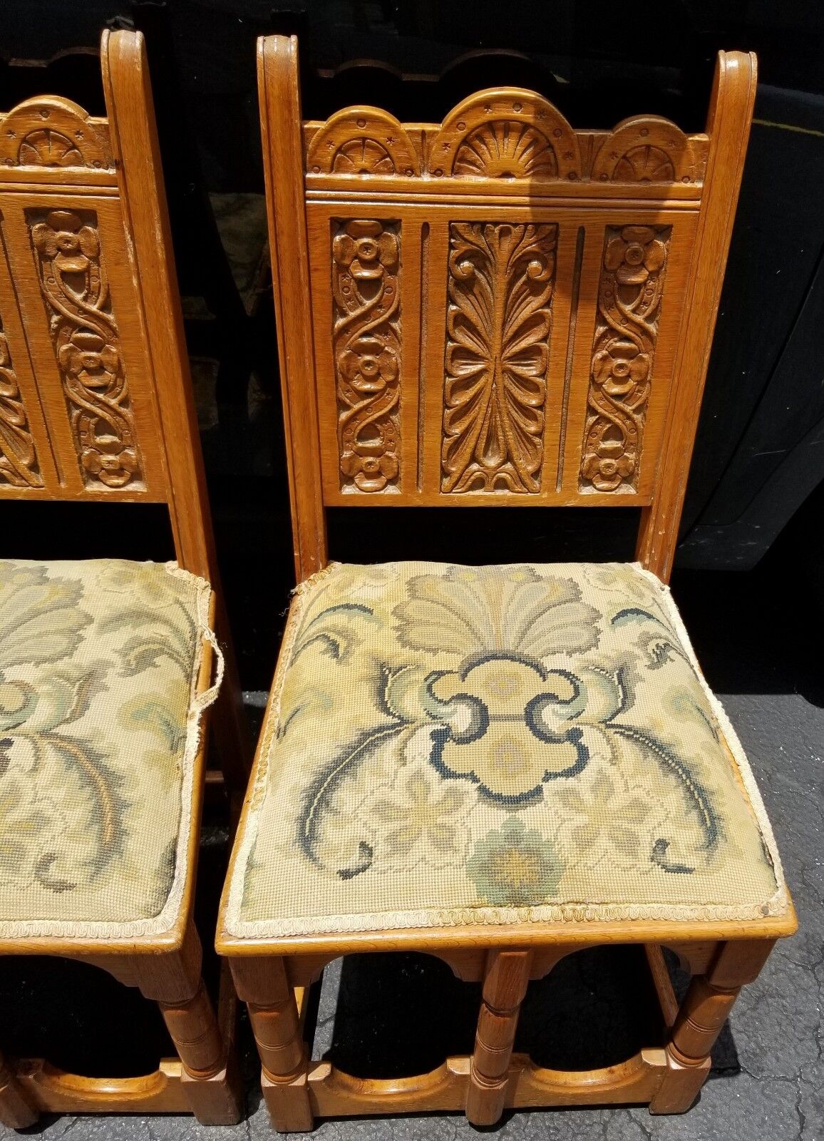 Antique Dining Chairs Spanish Revival