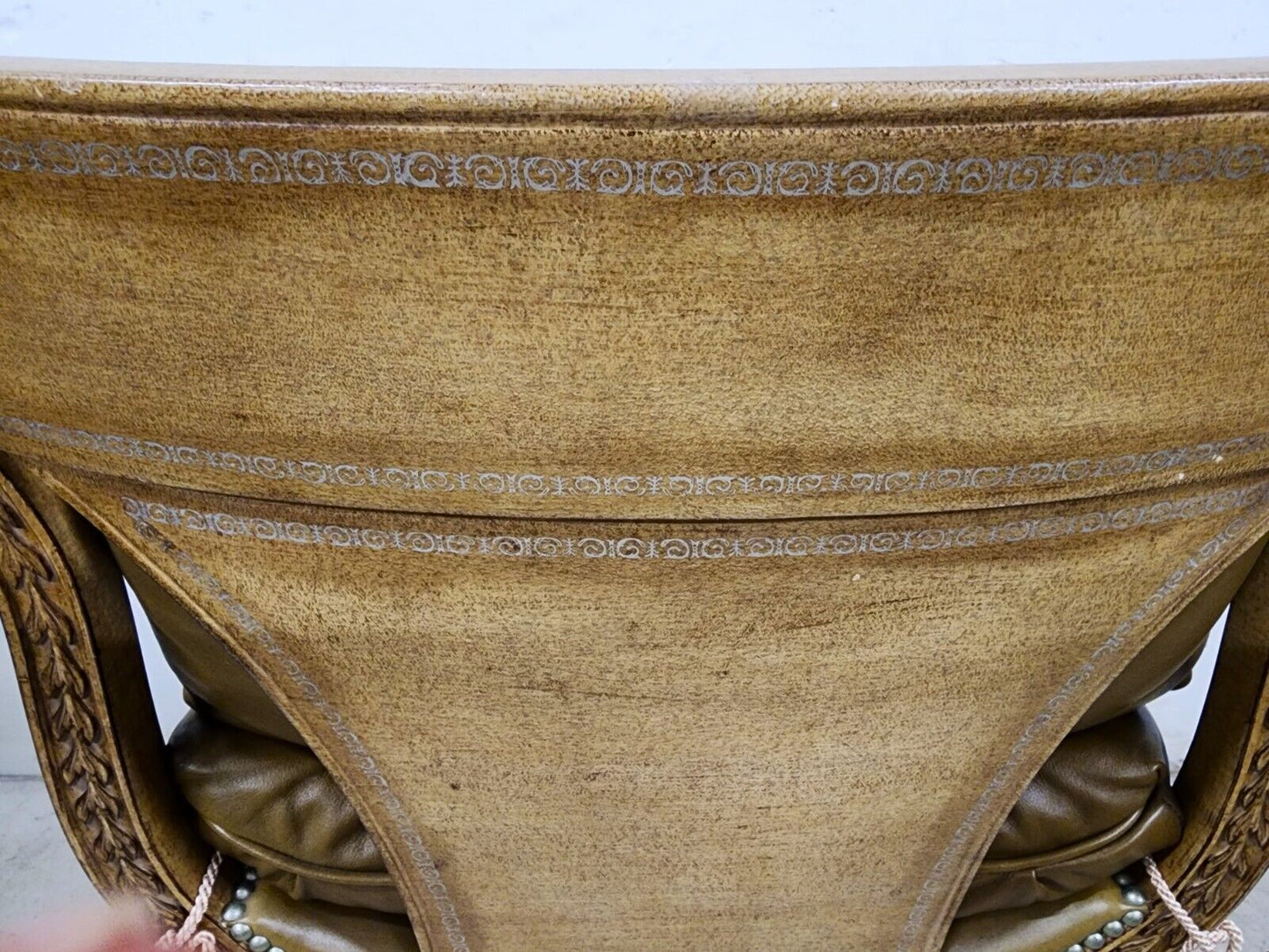 Leather " Cleopatra " Armchair by FERGUSON COPELAND