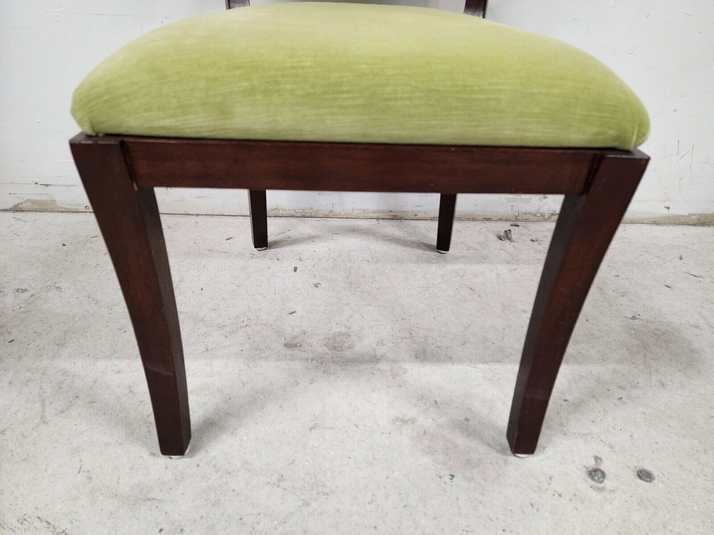 5 Mahogany Dining Chairs Cane Back by PALECEK
