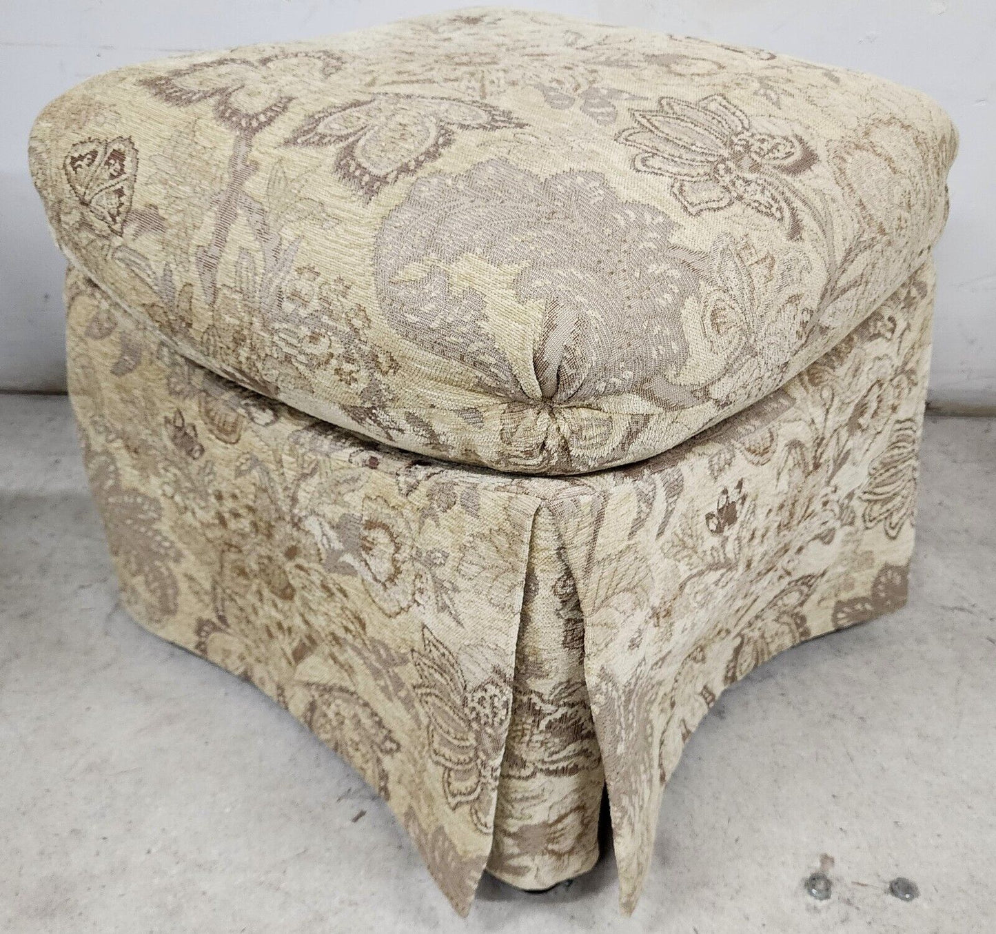 Ottoman Pouf Footstool by MARGE CARSON