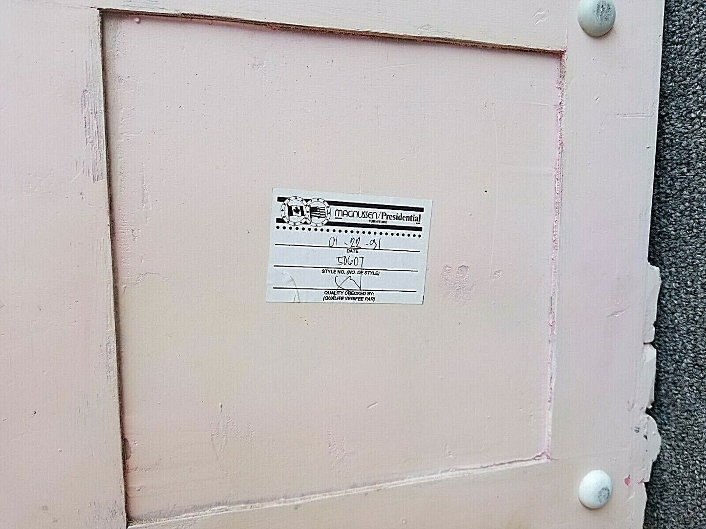 MCM MAGNUSSEN FURNITURE Tessellated Marble Stone Brass + Glass Side End Table