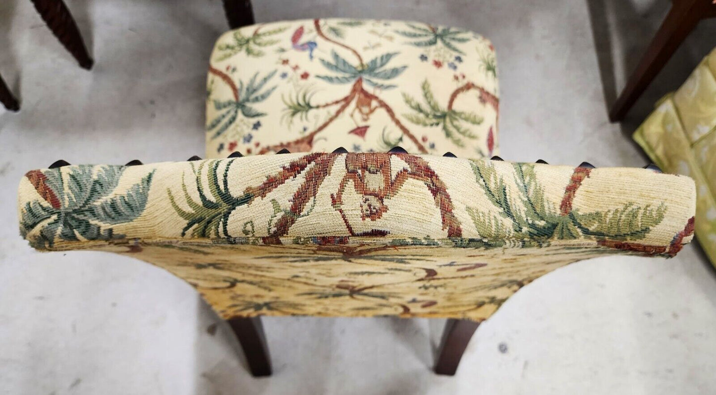 Tropical Jungle Dining Chairs Set of 8