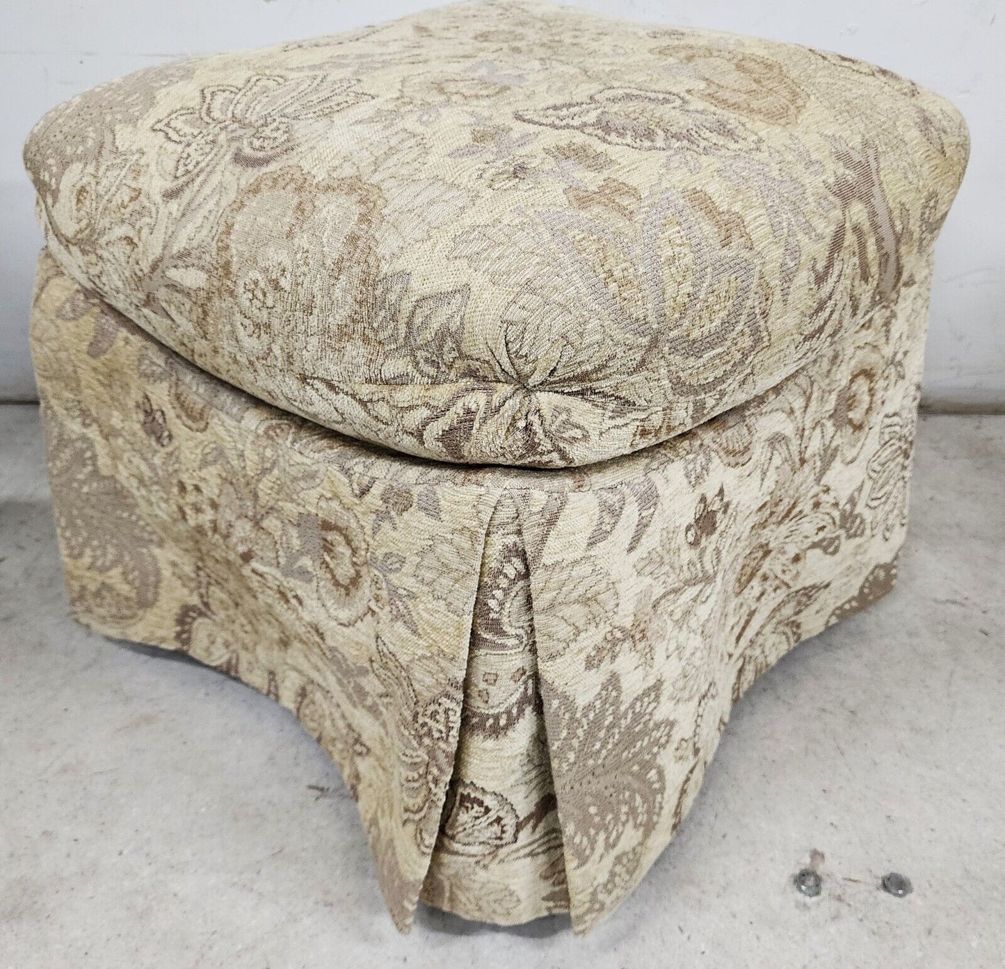 Ottoman Pouf Footstool by MARGE CARSON
