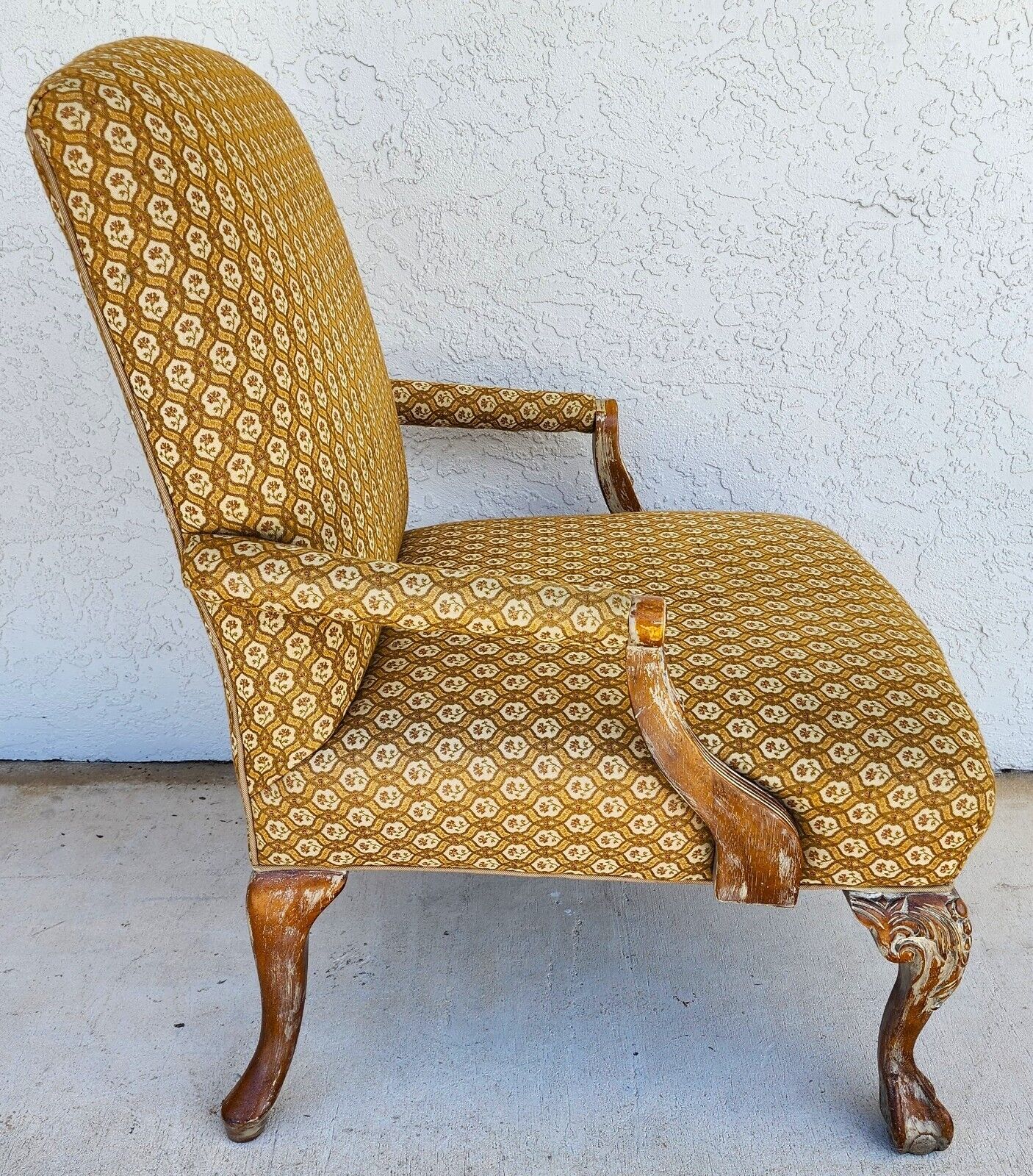 French Provincial Armchair Lounge Chair