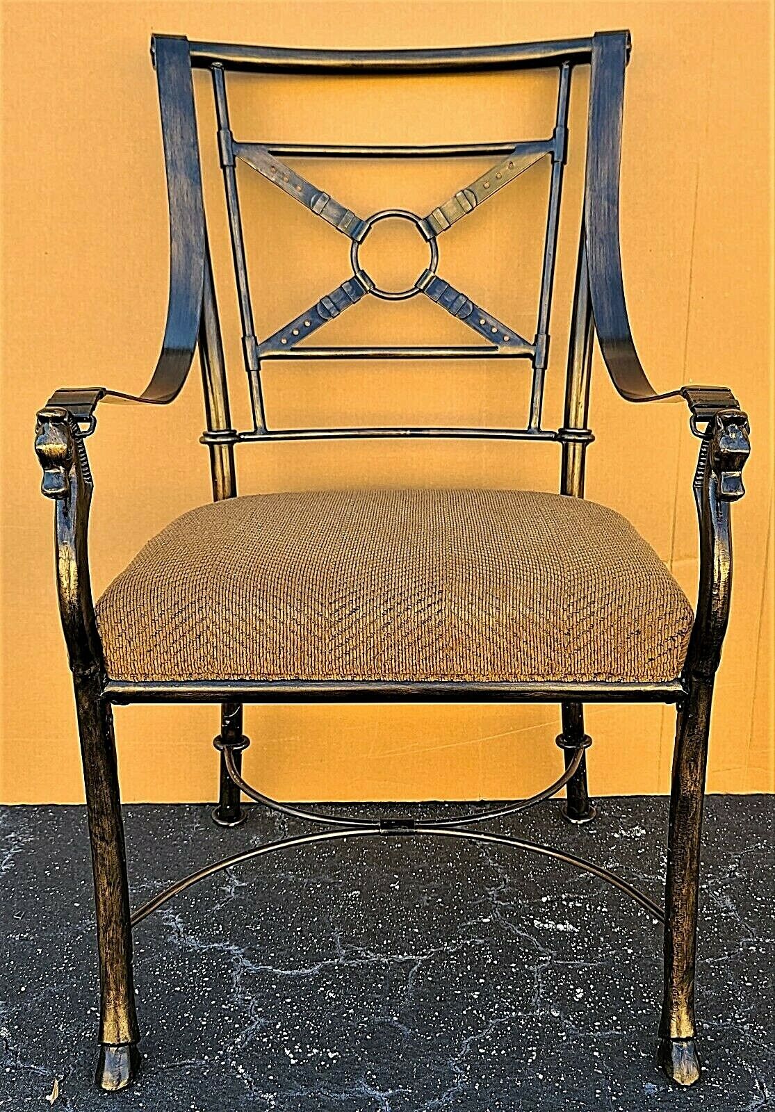 Jacques Adnet Hermes Dining Set Equestrian Horses